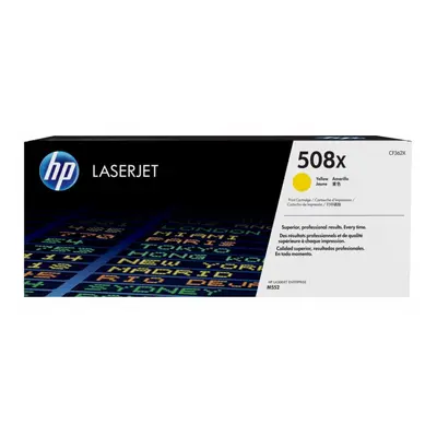 HP 508X High Yield Yellow Original LaserJet Toner Cartridge