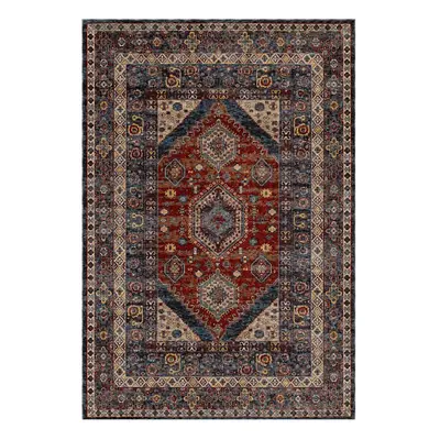 (Blue / Multi, 160x235 cm) Luxury Traditional Rugs Vintage Oriental Small Extra Large Hall Runne