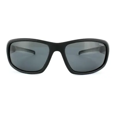 Polaroid Sport Sunglasses P7406 08A Y2 Black & Grey Grey Polarized