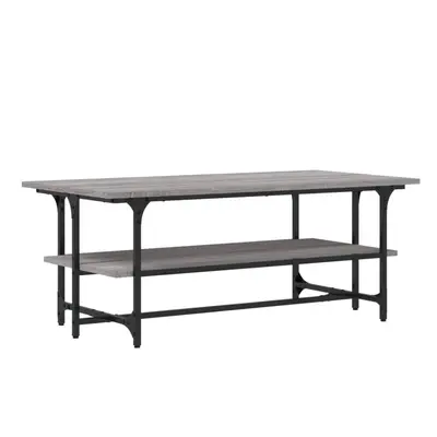 (grey sonoma) vidaXL Coffee Table Living Room Tea Side Table Sofa Table Engineered Wood