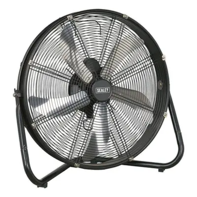 20" Industrial High Velocity Floor Fan - Speed Settings - Tilting Stand - 230V