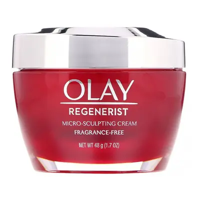 Olay, Regenerist, Micro-Sculpting Cream, Fragrance-Free, 1.7 oz (48 g)