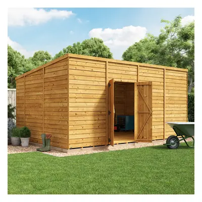 (16x10, Windowless) BillyOh Switch Overlap Pent Shed