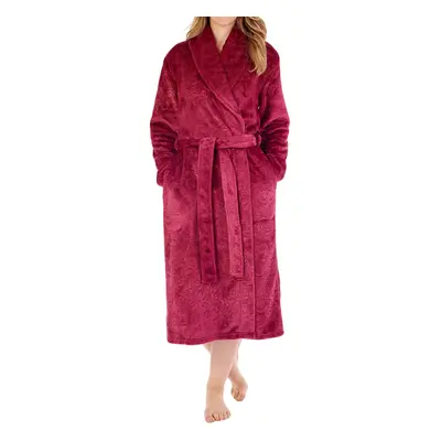 (Raspberry, 2XL) Slenderella HC88333 Women's Dressing Gown