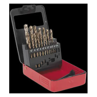 HSS Cobalt Split Point Fully Ground Drill Bit Set 19pc Metric