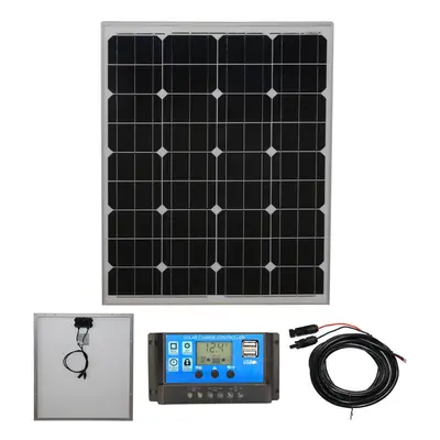 Mono 80W Solar Panel Kit