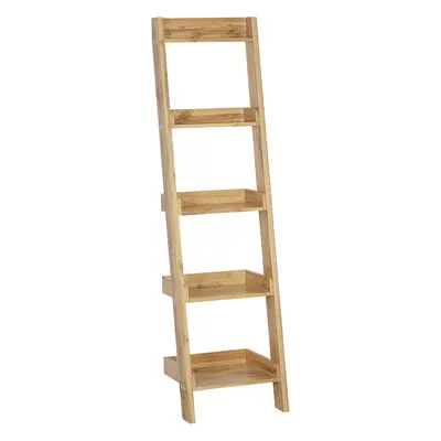 4 Tier Bookcase MOBILE DUO Light Wood