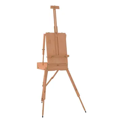 vidaXL Easel Stand Wooden Artist Easel Floor Studio Easel Solid Beech Wood