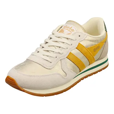 Gola Daytona Blaze Womens Fashion Trainers in Gold - UK