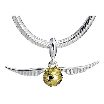 Harry Potter Sterling Silver Golden Snitch Slider Charm