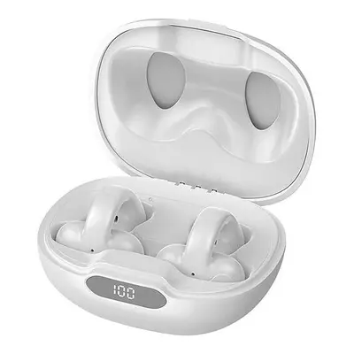 (White) TWS Wireless Earphone Bluetooth 5.3 Headphone Stereo Sports Earbuds In Ear Headset Ear B