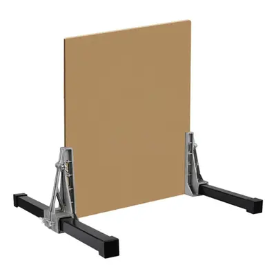 2Pcs 5-150mm Aluminum Alloy Gypsum Board Stand Sheet Support Frame Fixture Dry Wall Tool