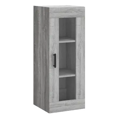 (grey sonoma) vidaXL Wall Mounted Cabinet Bathroom Cabinet Storage Cabinet Cupboard White