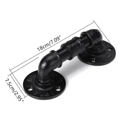 (18x7.5cm) Patterns Retro Iron Door Handle Furniture Dresser Drawer Pulls Knob Cupboard Cabinet