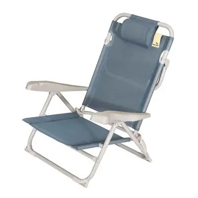 Easy Camp Folding Beach Chair Ocean Blue Outdoor Camping Hiking Chair Seating