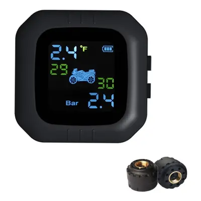 Moto Waterproof Cordless TPMS Motorcycle Tire Pressure Monitoring System