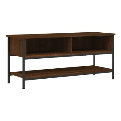 (brown oak) vidaXL TV Cabinet TV Console Sideboard Media Console Black Engineered Wood