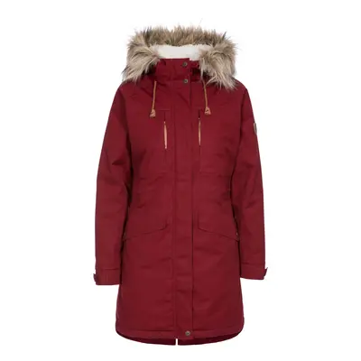 (12, Merlot) Trespass Womens Waterproof Jacket Faithful