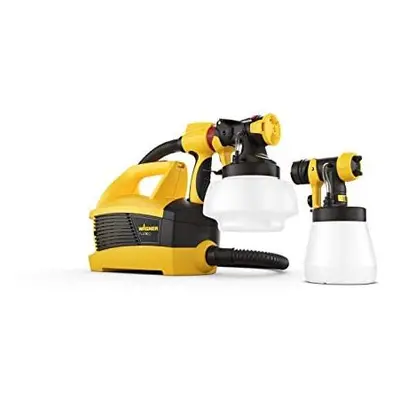 Wagner Universal Electric Paint Sprayer W FLEXiO, ml/800 ml capacity, W, 3.5 m hose, Yellow, 26.