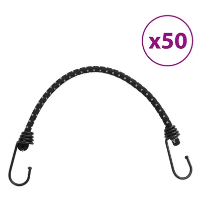 vidaXL Bungee Cords with Reflective Strips and Hooks Bungee Straps pcs