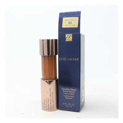 (02 Medium-Deep) Estee Lauder Double Wear Radiant Bronze Cushion Stick 0.47oz/14ml New With Box