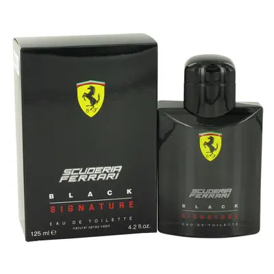 Ferrari Scuderia Black Signature by Ferrari Eau De Toilette Spray 4.2 oz