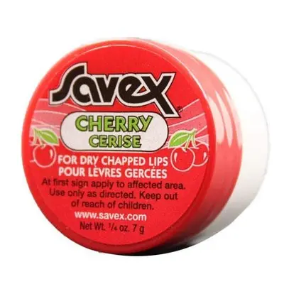 SAVEX CHERRY Lip Balm .25oz 12pack by Savex