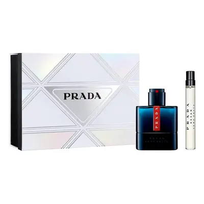 Prada Luna Rossa Ocean 50ml EDT + 10ml EDT Spray Set for Men