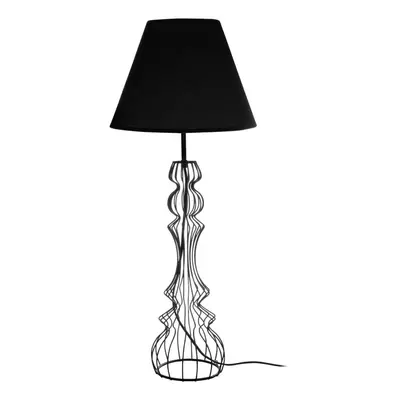 Premier Housewares Chicago Black Table Lamp