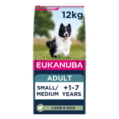 Eukanuba Complete Dry Dog Food for Adult Small and Medium Breeds with Lamb and Rice kg