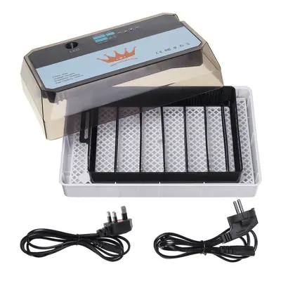 (AU Plug) 40W LED Light 15PCS Eggs Chicken Automatic Incubator Hatche Turning Temperature Contro