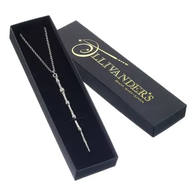 Harry Potter Sterling Silver Professor Dumbledore Wand Necklace