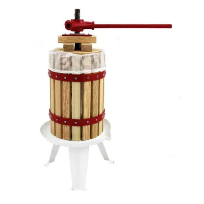 (6 Litre Fruit Press) KuKoo Manual Apple Fruit Press & Crusher