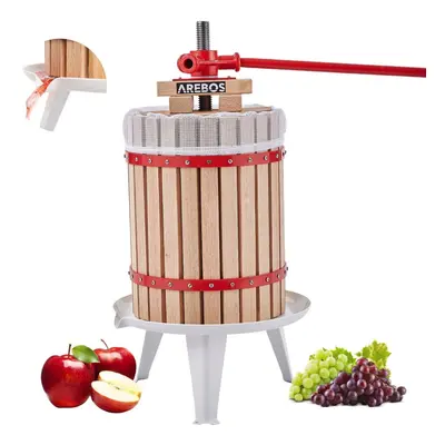 Arebos Fruit Press 18L Mash Press Wine Press Apple Press Fruit Press