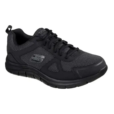 (9.5 UK, Black) Skechers Mens Track Bucolo Leather Trainers