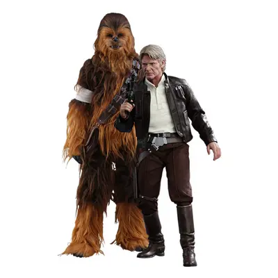 Star Wars Han Solo & Chewbacca VII Force Awakens 12" 1:6 Fig