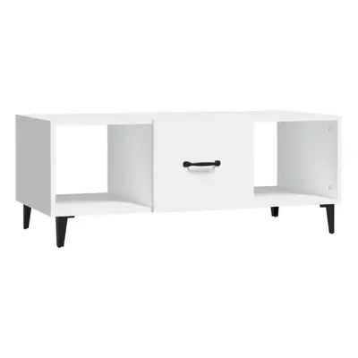 (White) vidaXL Coffee Table Engineered Wood Indoor Side Accent End Table Multi Colours