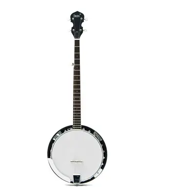 5-String Fret Remo Bluegrass Banjo Guitar Mahogany Wood Traditional Western Ukulele