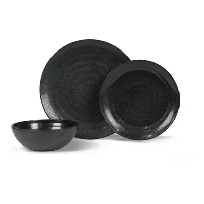 Ebony Piece Melamine Set