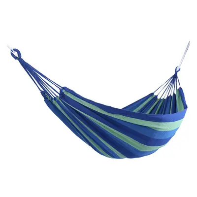 (Blue) Outdoor Portable Garden Canvas Hammock