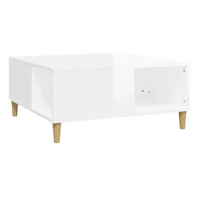 (high gloss white) vidaXL Coffee Table Engineered Wood Accent End Sofa Tea Table Multi Colours