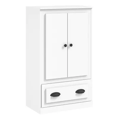 (white) vidaXL Highboard High Sideboard Side Cabinet Storgae Cupboard Engineered Wood