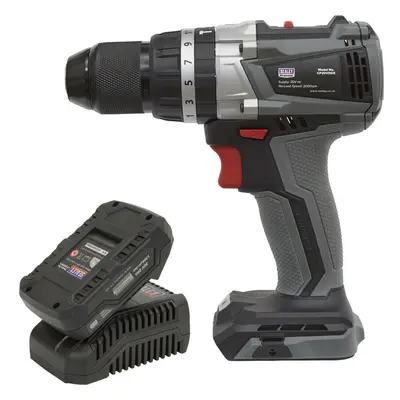 20V Brushless Hammer Drill Driver Kit - Includes 2Ah Battery & Charger - Bag