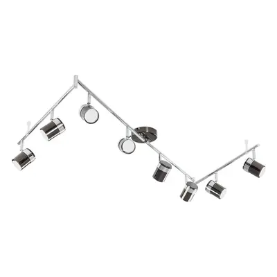 Modern Black Chrome & Chrome Way Adjustable Flexi Z Ceiling Spotlight