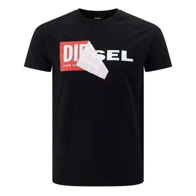 (M) DIESEL T-Diego Evolution QA T-Shirt TEE Black