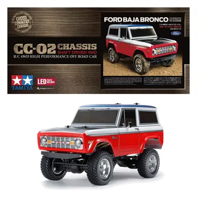 Tamiya RC Ford Baja Bronco (CC-02) 1:10 RC Assembly Kit