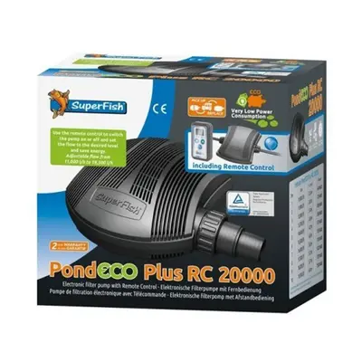 Superfish Pond Eco Plus Remote Control Filter Pump