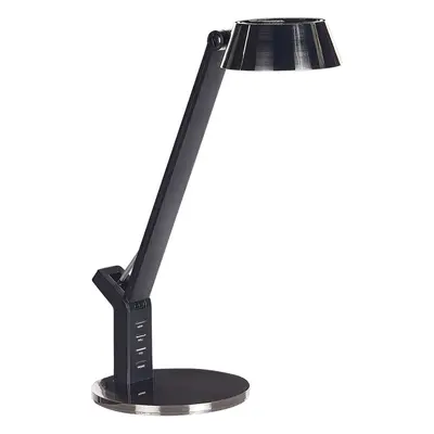 LED Desk Lamp CHAMAELEON with USB Port Metal Brass