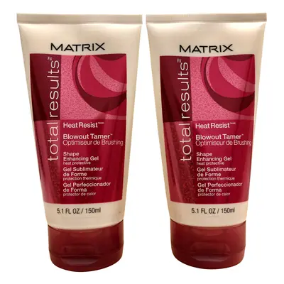 Matrix Total Results Heat Resist Blowout Tamer Gel 5.1 OZ Set of