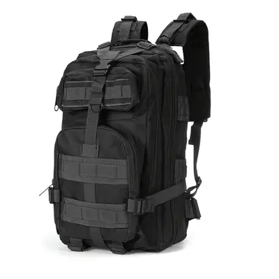 (Black) 26L 3D Outdoor Sport Military Tactical Climbing Mountaineering Backpack Camping Bicycle 